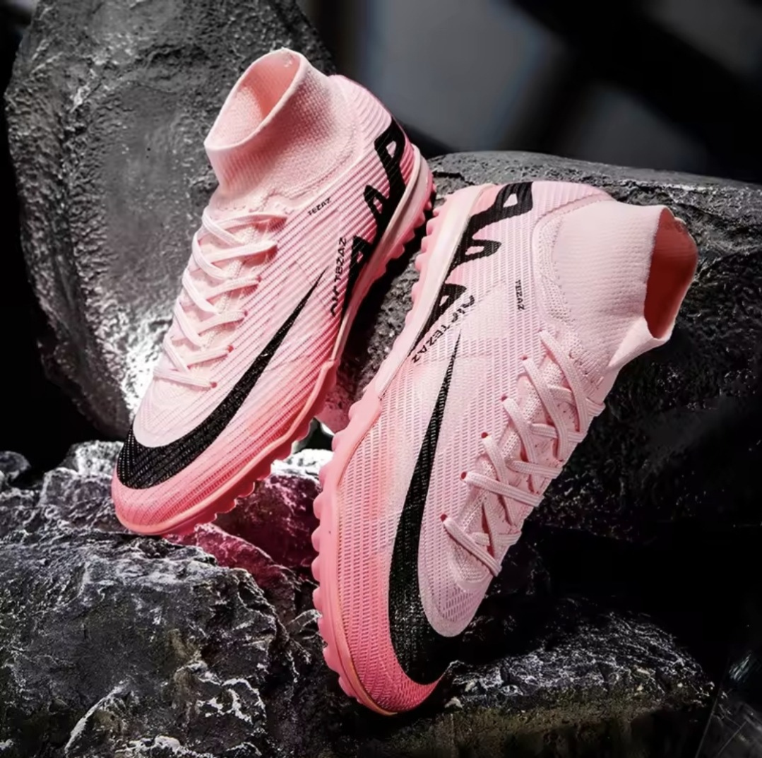 Chuteira Society Masculina Air Tezaz Tokyo Rosa - Volleio