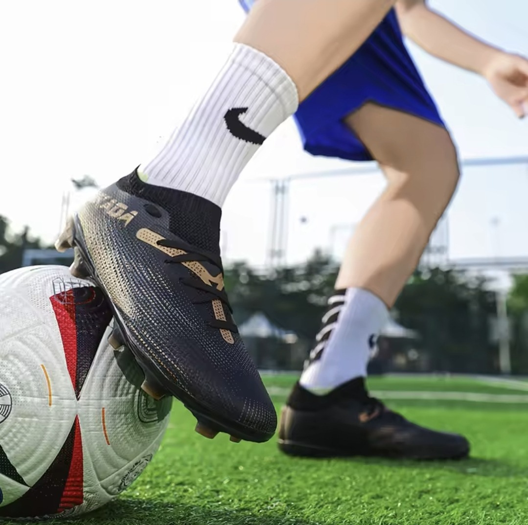 Chuteira Campo Masculina NKADA Preta - Volleio