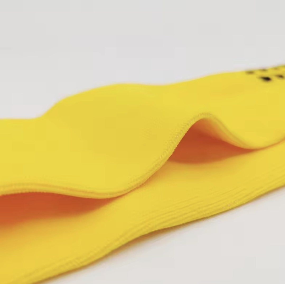 Meião Antiderrapante GripMax Amarelo Masculino 