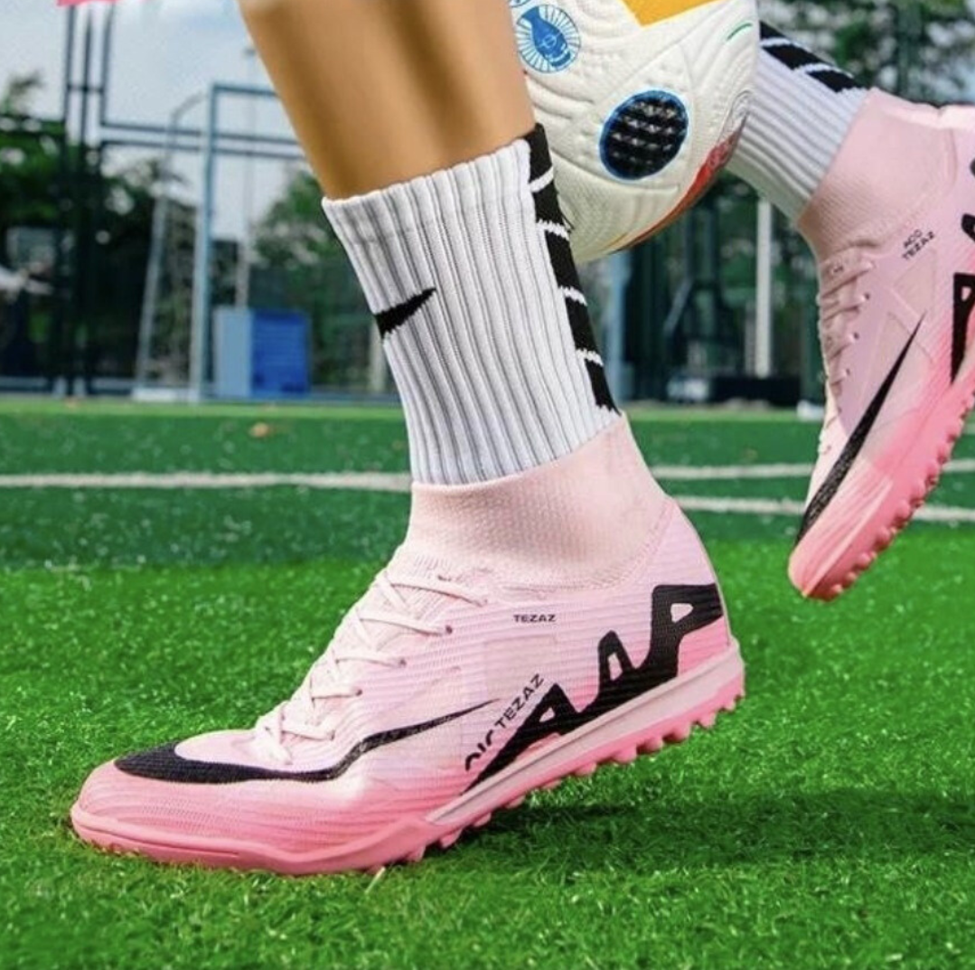 Chuteira Society Masculina Air Tezaz Tokyo Rosa - Volleio