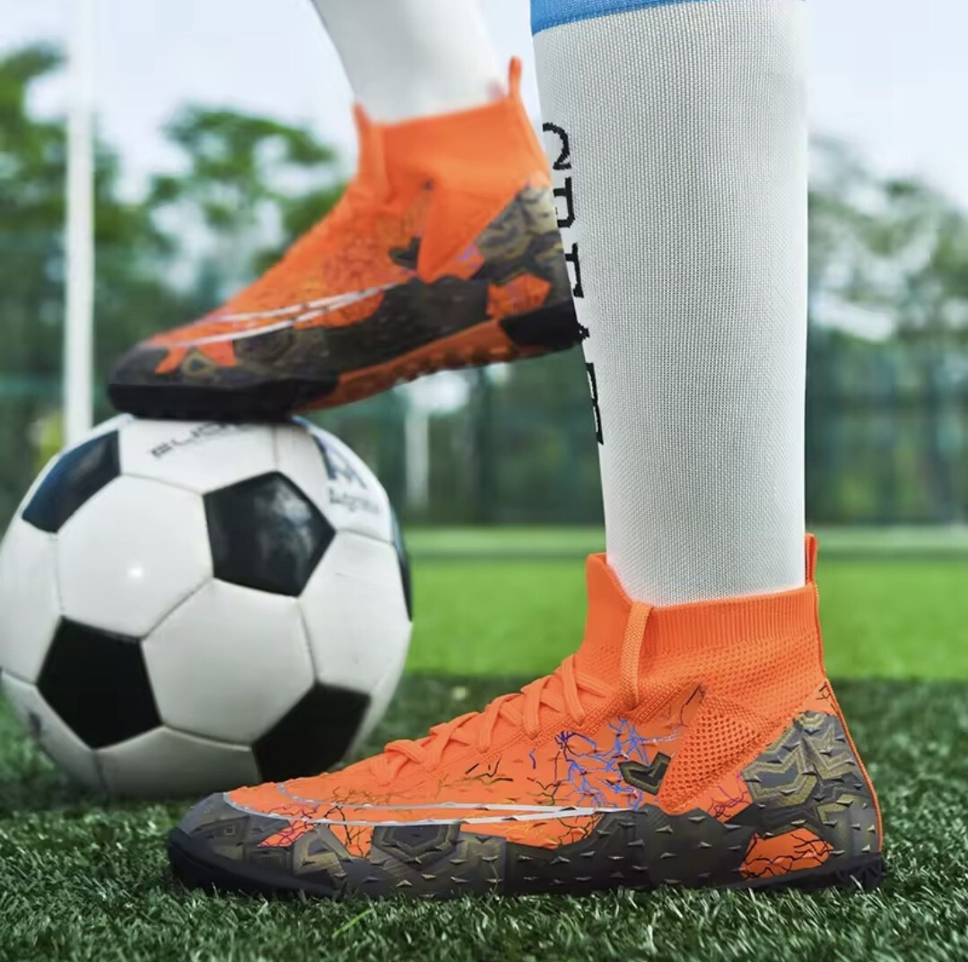 Chuteira Society Masculina Tempesta Laranja - Volleio