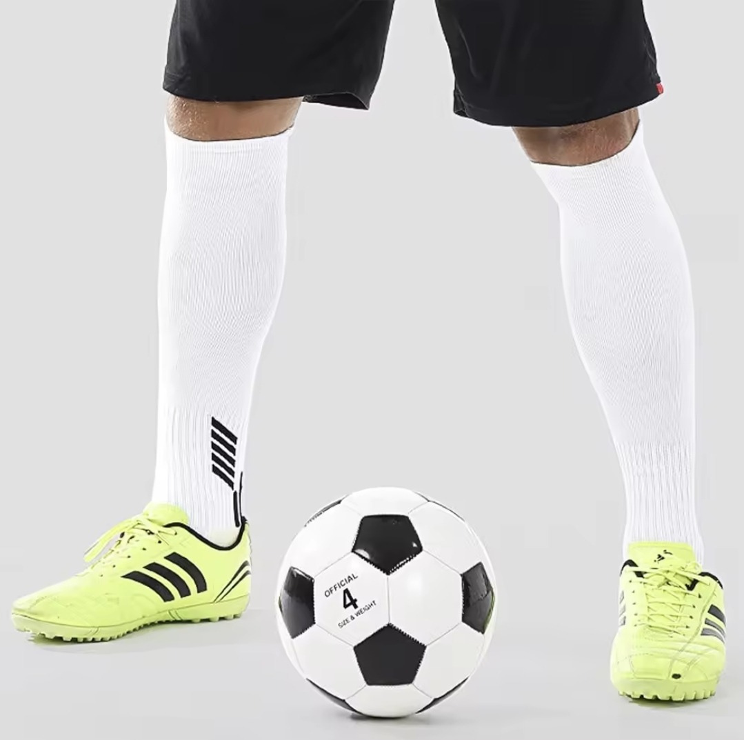 Meião Antiderrapante Phoenix Branco Masculino 