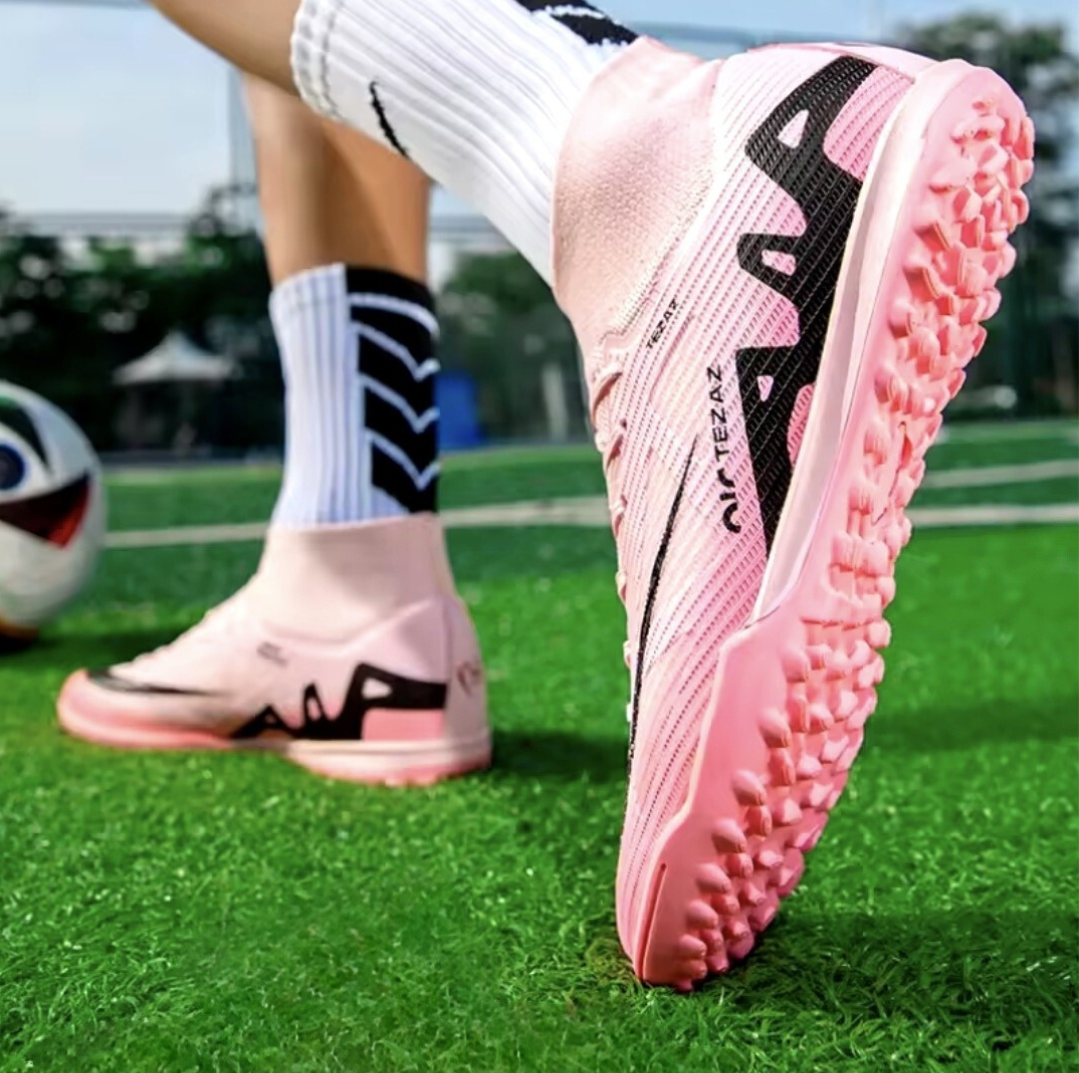 Chuteira Society Masculina Air Tezaz Tokyo Rosa - Volleio