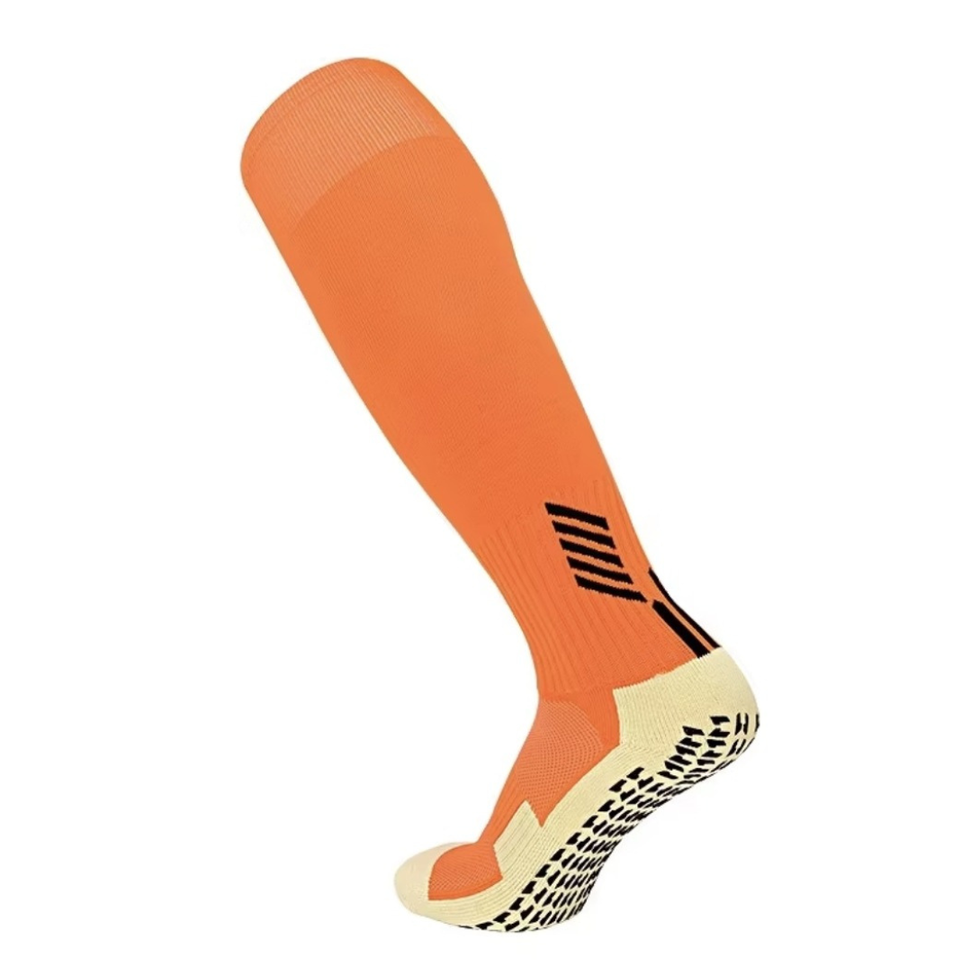 Meião Antiderrapante Phoenix Laranja Masculino 