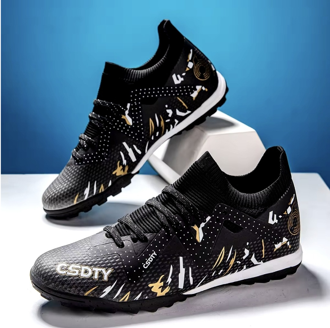 Chuteira Society Masculina Galactic Preta - Volleio