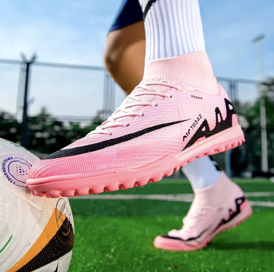 Chuteira Society Masculina Air Tezaz Tokyo Rosa - Volleio