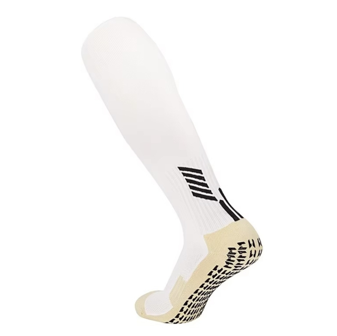 Meião Antiderrapante Phoenix Branco Masculino 