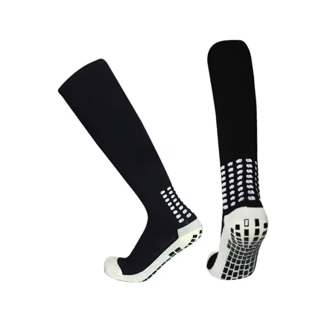 Meião Antiderrapante GripMax Preto Masculino 