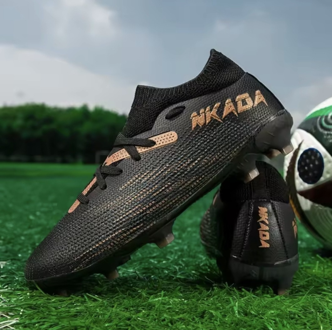 Chuteira Campo Masculina NKADA Preta - Volleio