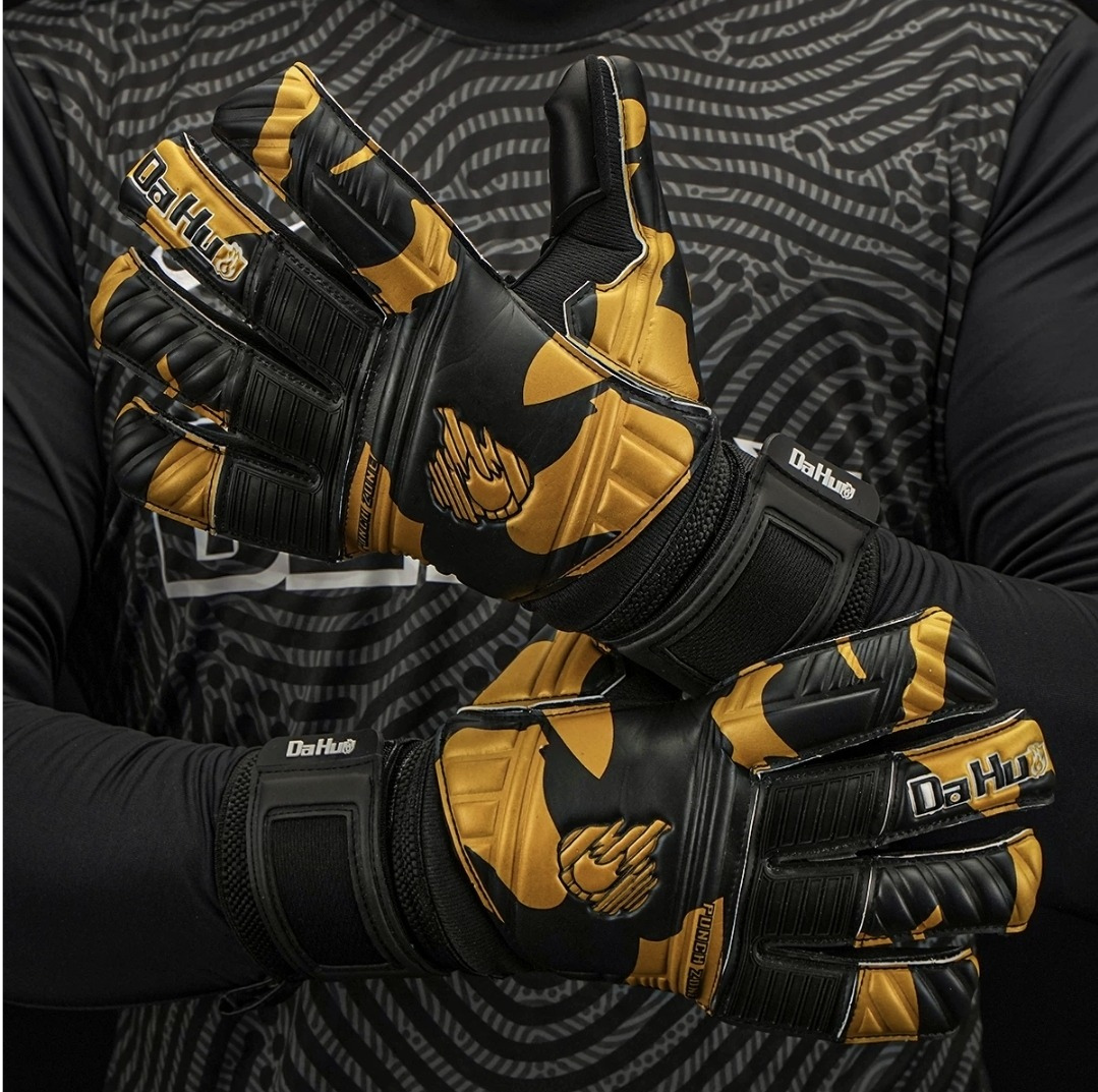 Luva Goleiro Fire Preta Masculina 