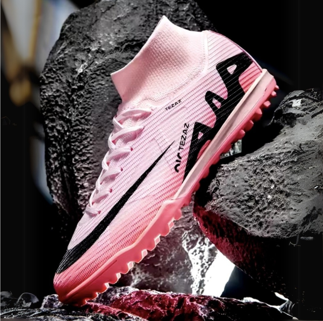 Chuteira Society Masculina Air Tezaz Tokyo Rosa - Volleio