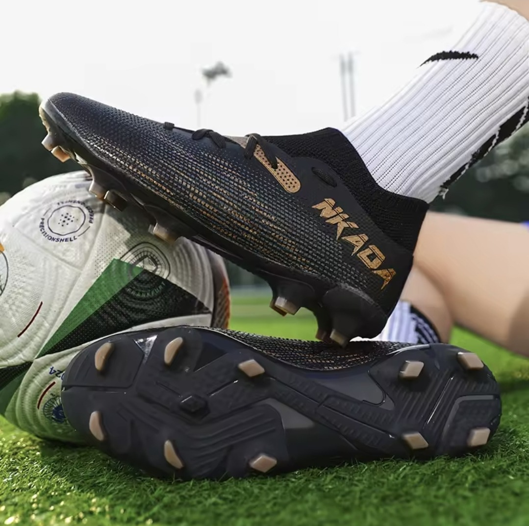Chuteira Campo Masculina NKADA Preta - Volleio