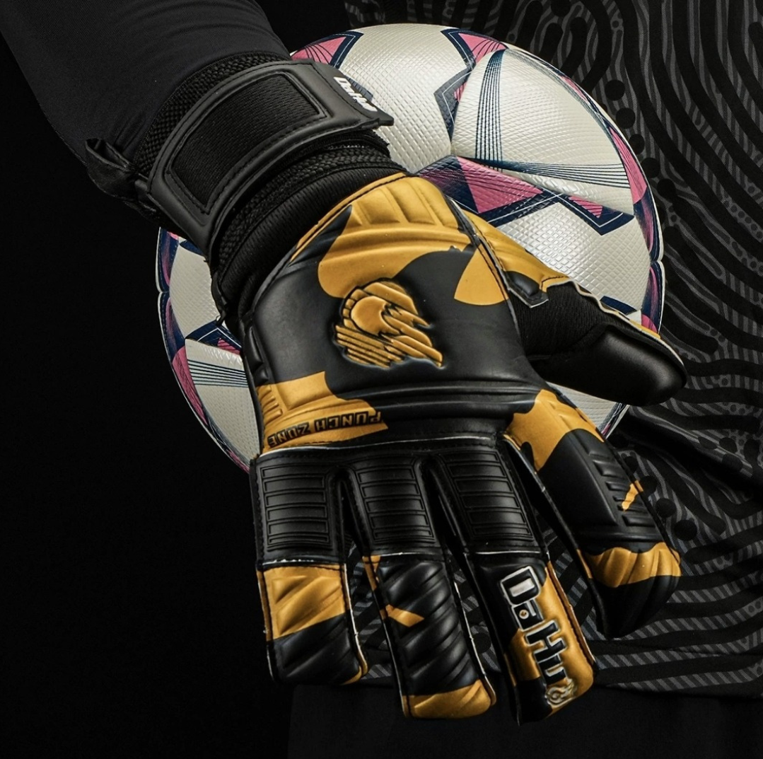 Luva Goleiro Fire Preta Masculina 