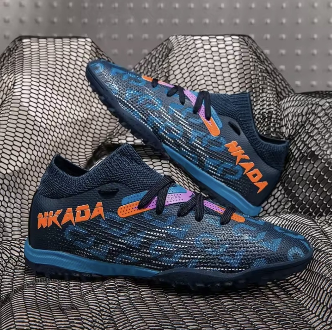Chuteira Society Masculina NKADA Azul - Volleio