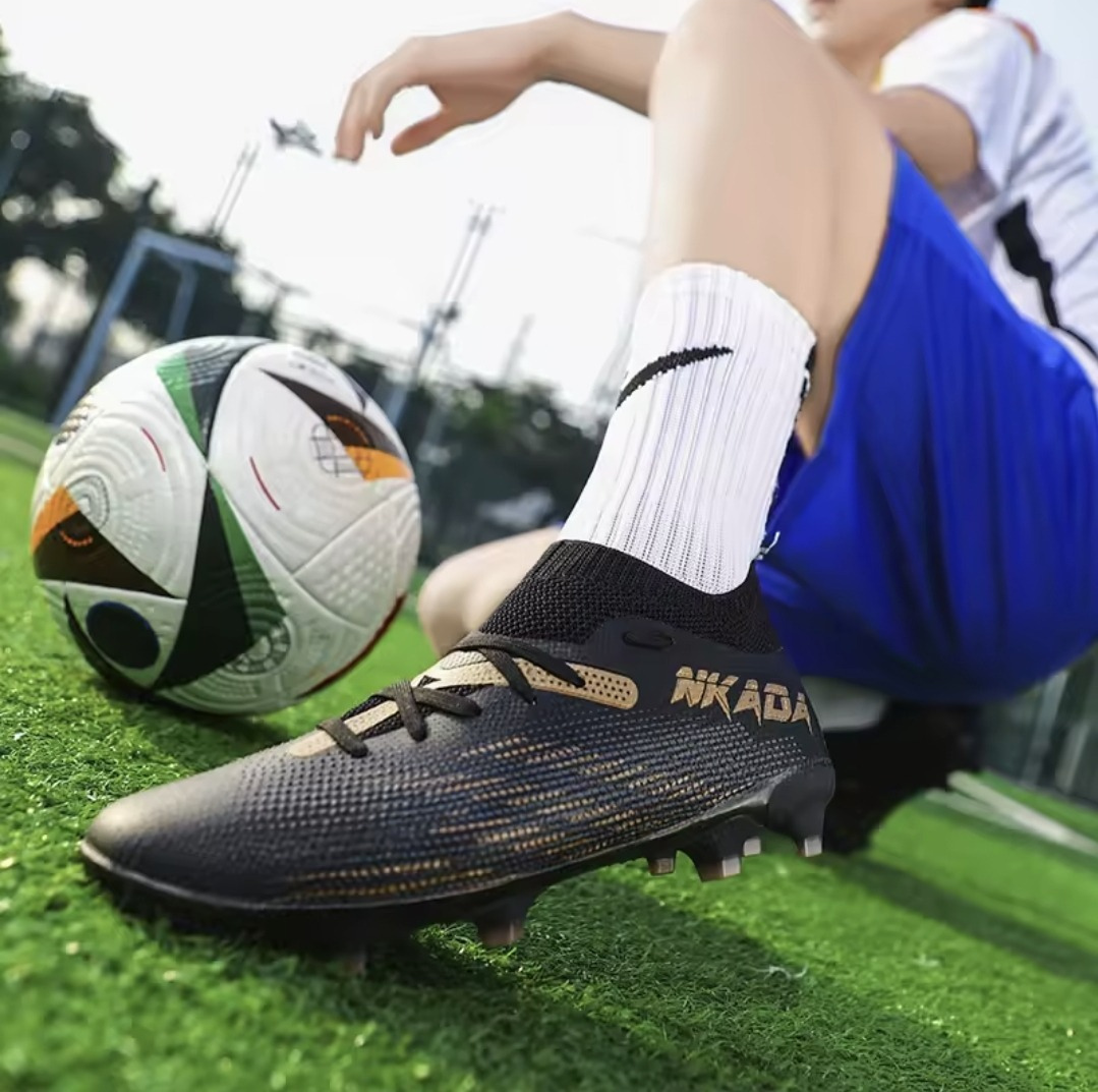Chuteira Campo Masculina NKADA Preta - Volleio